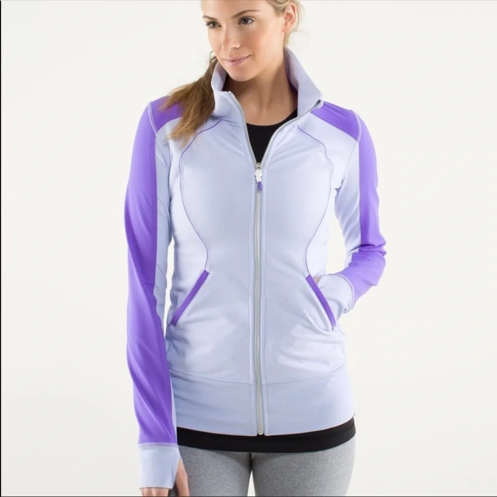 Lululemon Contempo Zip Jacket Purple - Picture 9 of 9